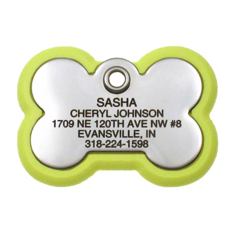 Bone Frame Tag, - Lucky Pet